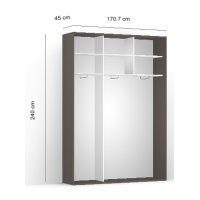 DRESSING LEX 171-240-45 B GRI/JSZ